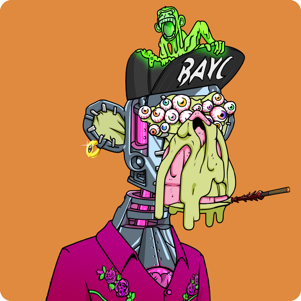 Yuga Labs - Mutant Ape Yacht Club - NFT # 3393