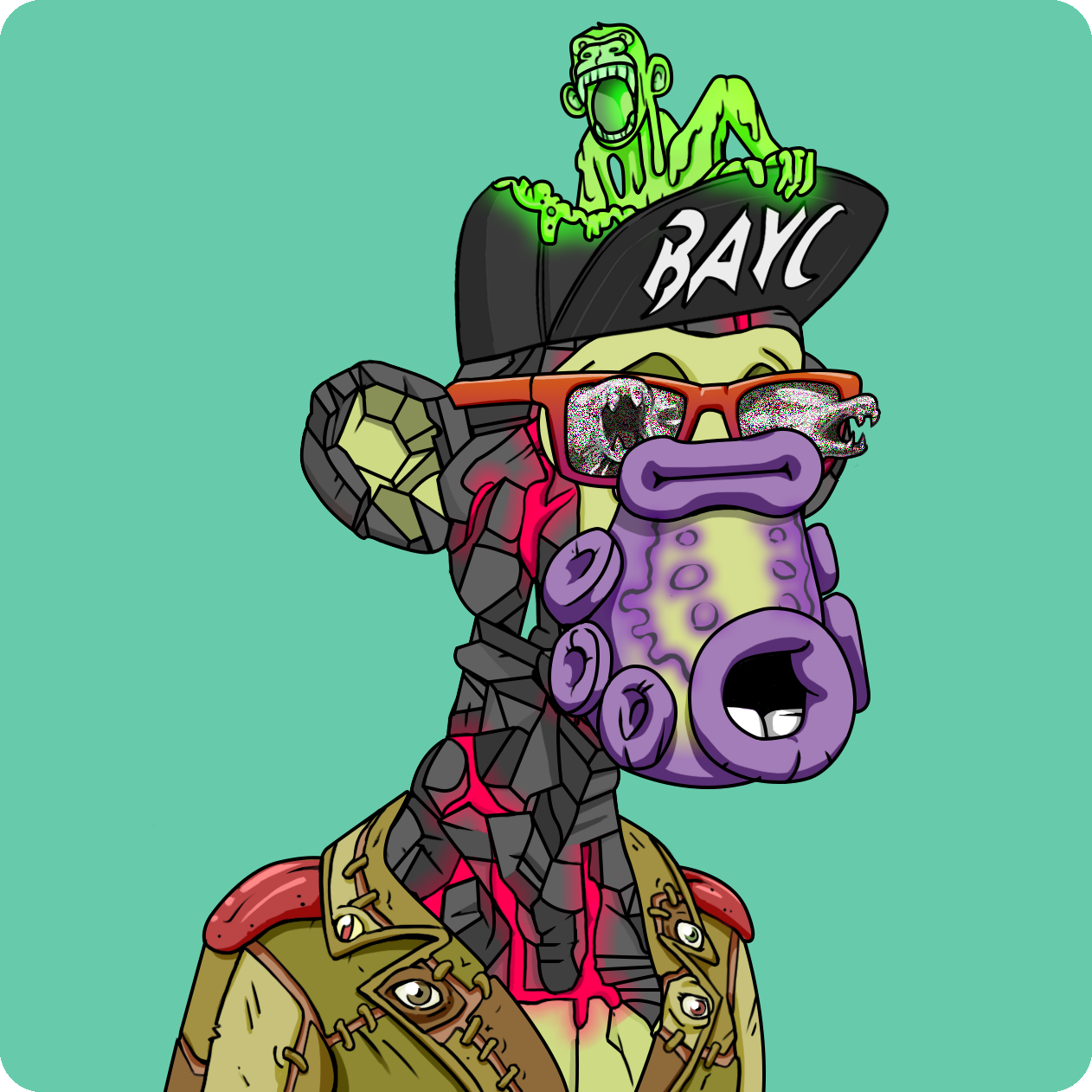 Yuga Labs - Mutant Ape Yacht Club - NFT # 3422