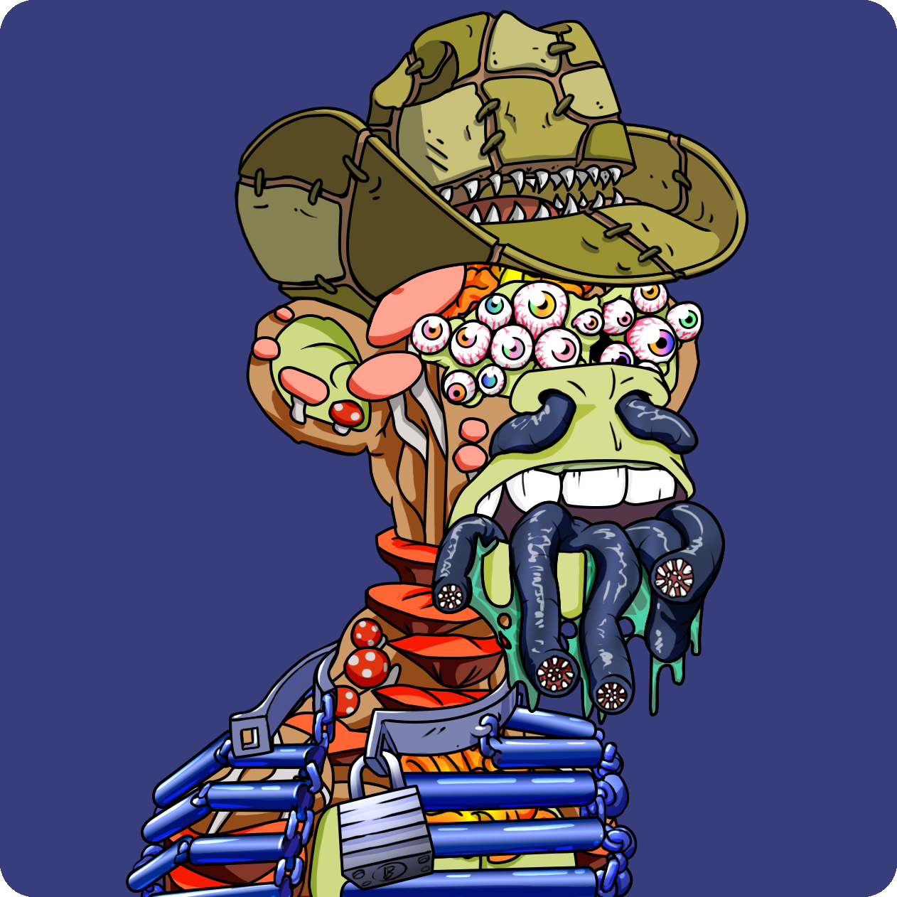 Yuga Labs - Mutant Ape Yacht Club - NFT # 18454