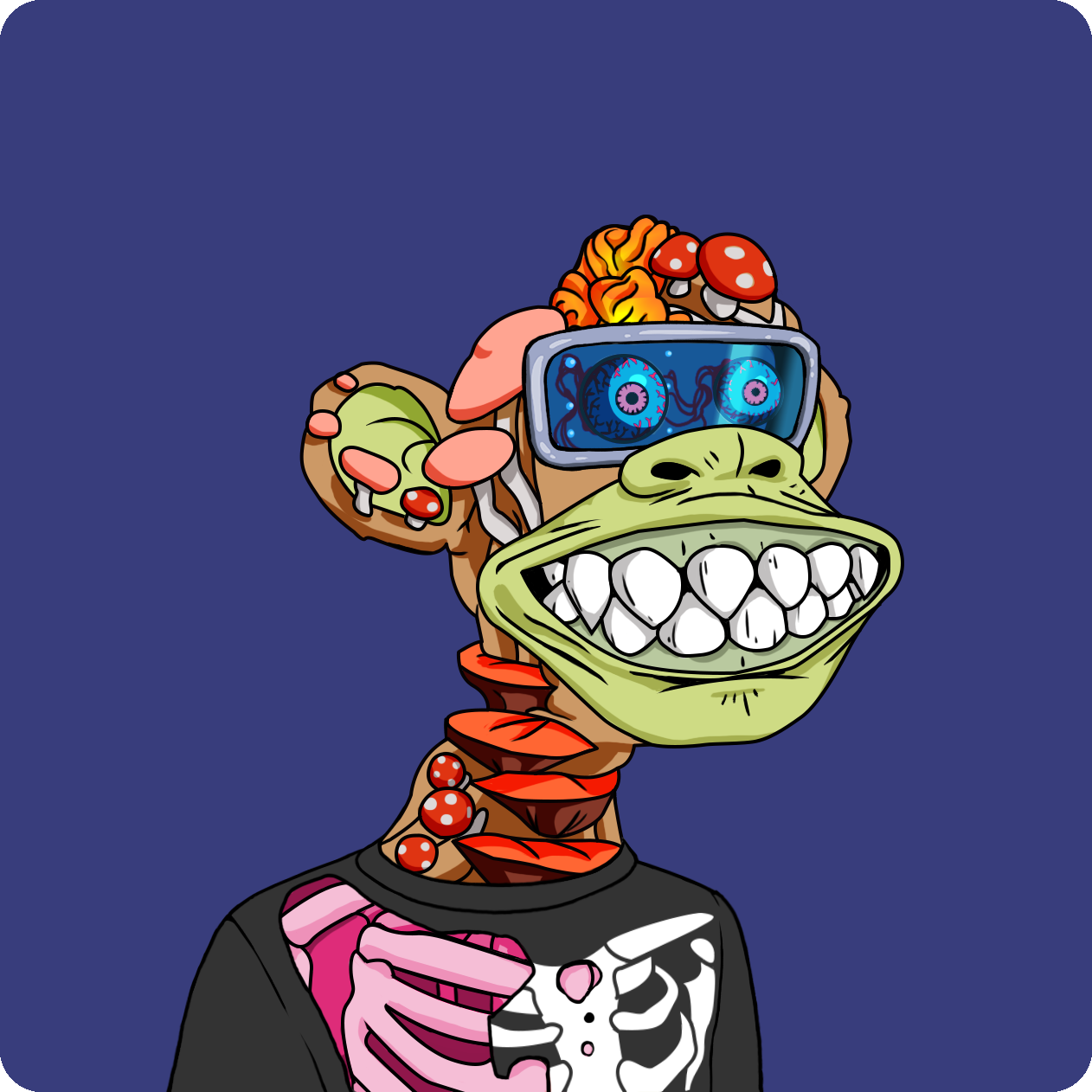 Yuga Labs - Mutant Ape Yacht Club - NFT # 5056