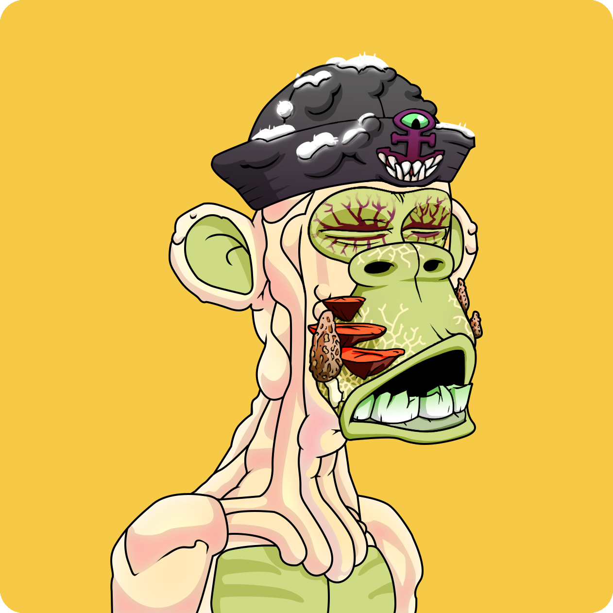 Yuga Labs - Mutant Ape Yacht Club - NFT # 25244