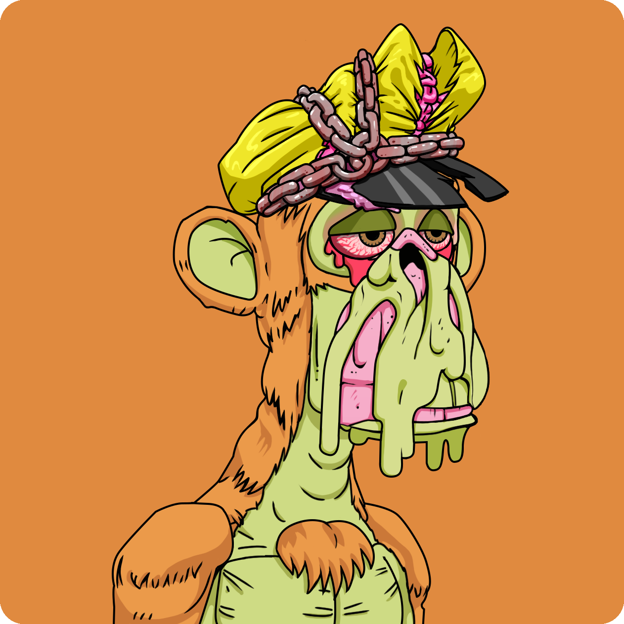 Yuga Labs - Mutant Ape Yacht Club - NFT # 3105