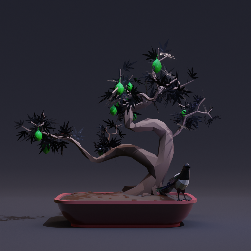 ZENFT Garden Society - Bonsai - Bonsai #8339 - NFT # 8339