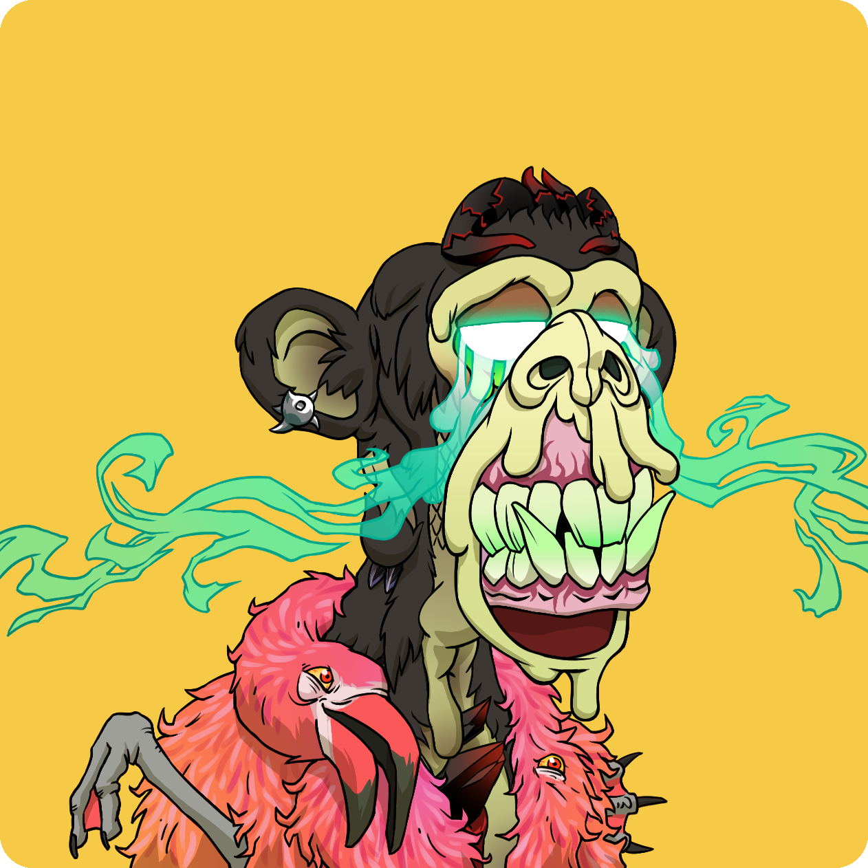 Yuga Labs - Mutant Ape Yacht Club - NFT # 25727