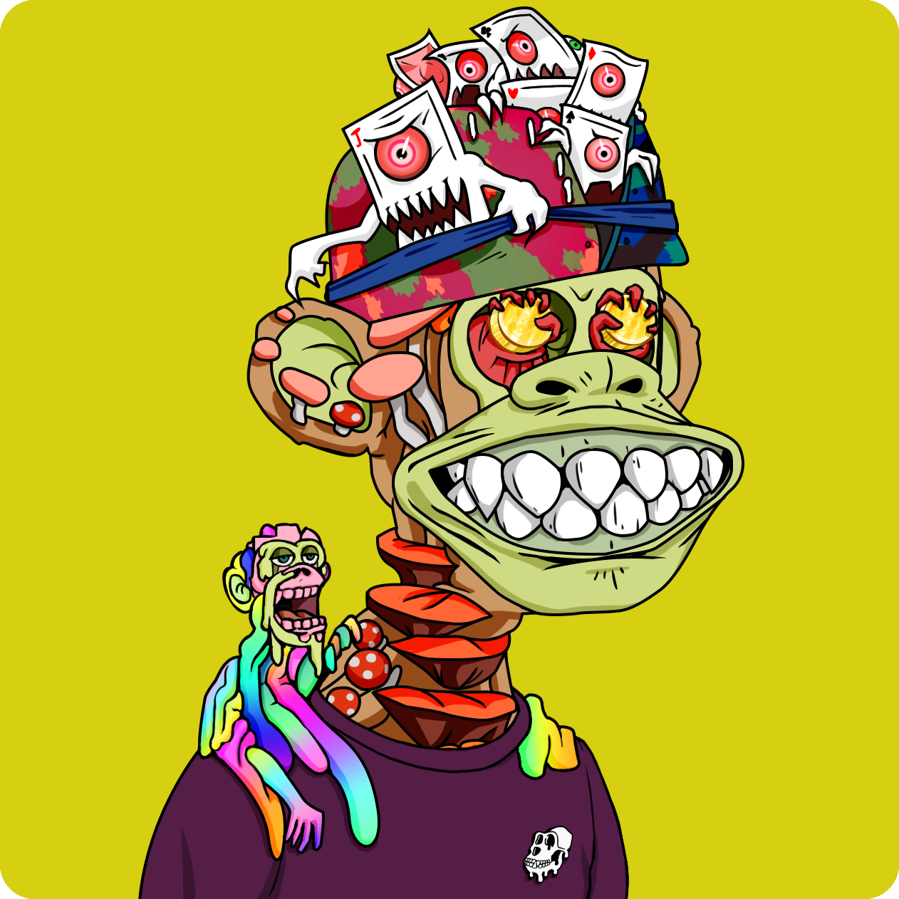 Yuga Labs - Mutant Ape Yacht Club - NFT # 8648