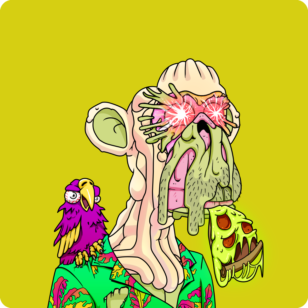 Yuga Labs - Mutant Ape Yacht Club - NFT # 3433