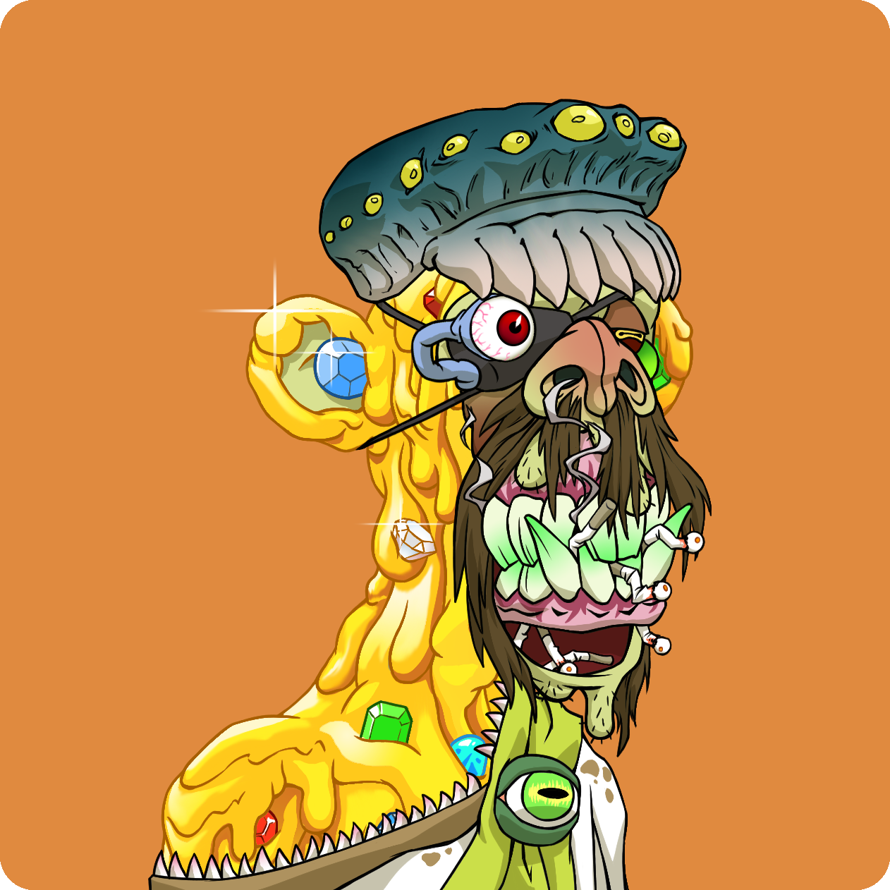 Yuga Labs - Mutant Ape Yacht Club - NFT # 5355