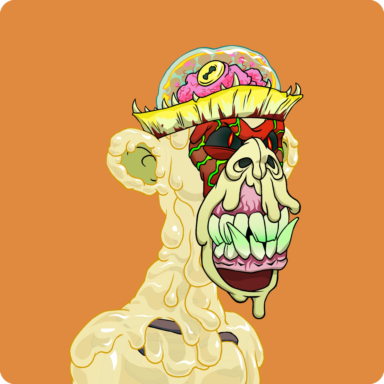 Yuga Labs - Mutant Ape Yacht Club - NFT # 3386