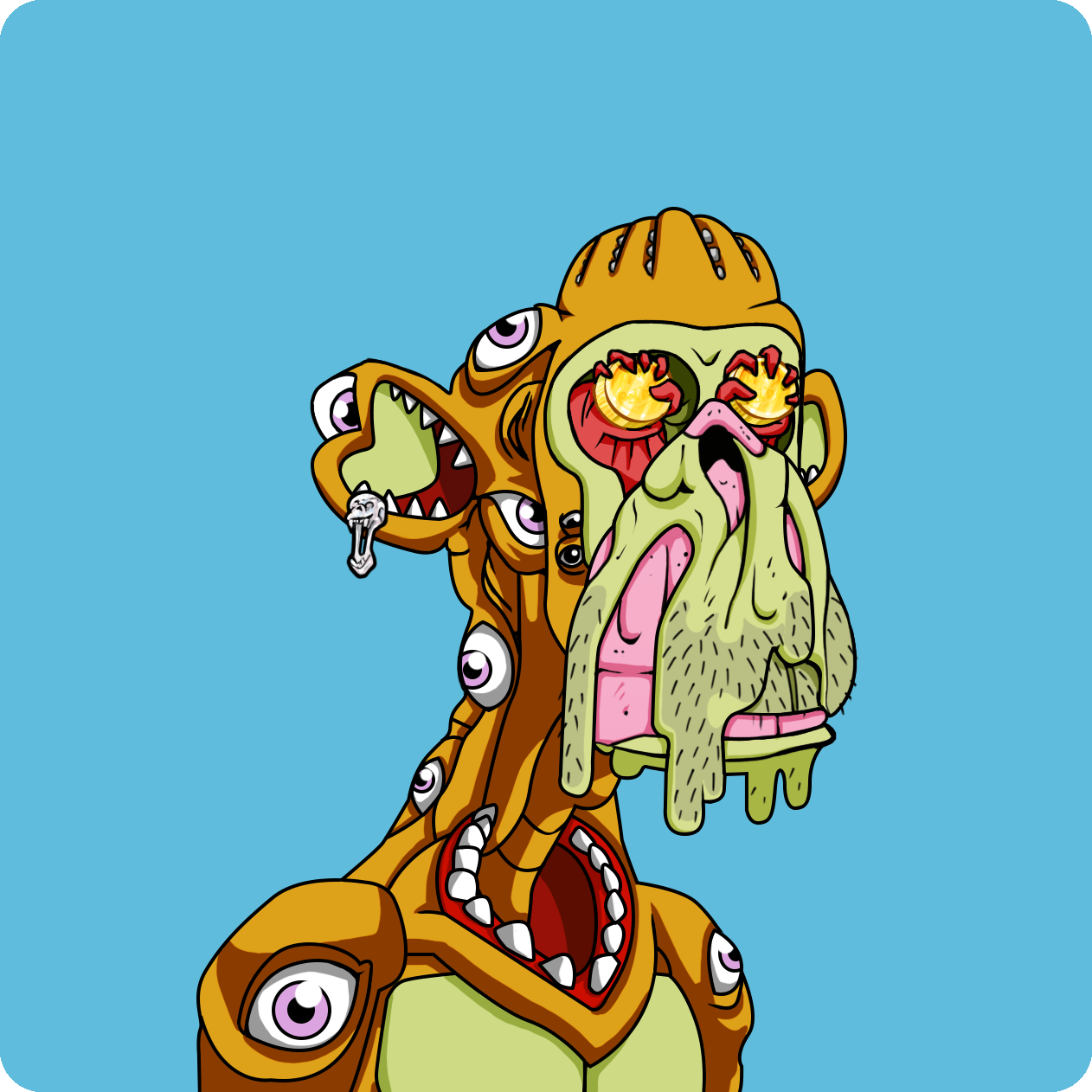 Yuga Labs - Mutant Ape Yacht Club - NFT # 3645