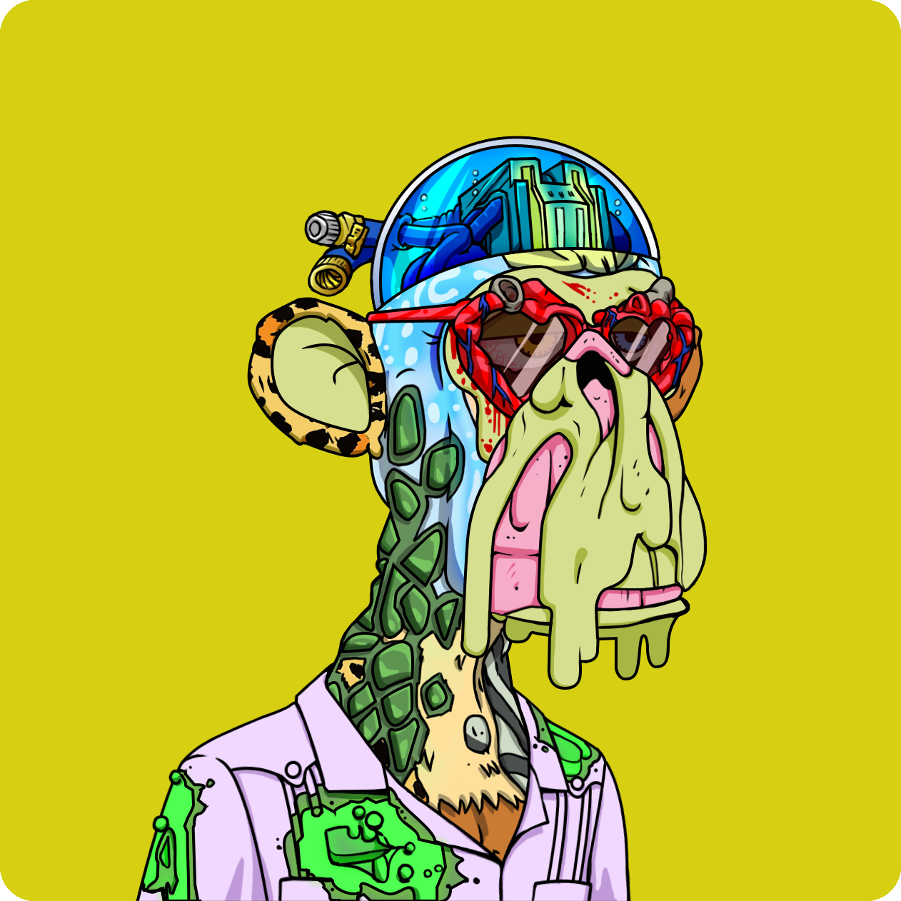 Yuga Labs - Mutant Ape Yacht Club - NFT # 14424