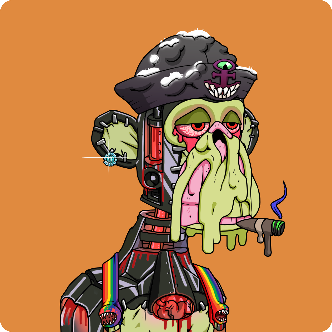 Yuga Labs - Mutant Ape Yacht Club - NFT # 21858