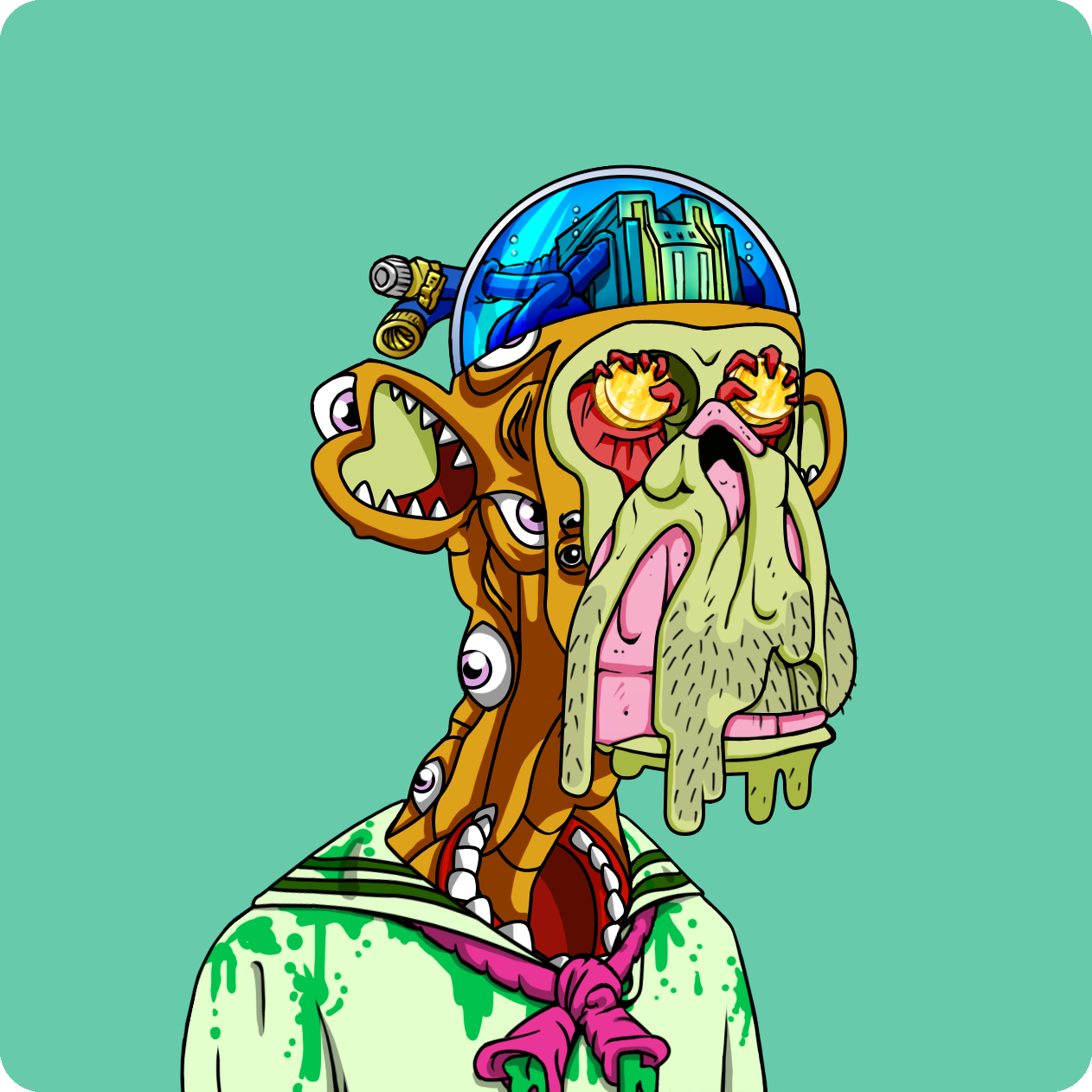 Yuga Labs - Mutant Ape Yacht Club - NFT # 29414