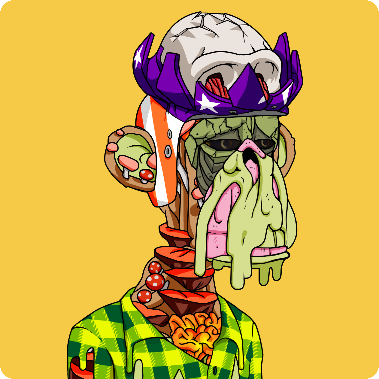 Yuga Labs - Mutant Ape Yacht Club - NFT # 17340