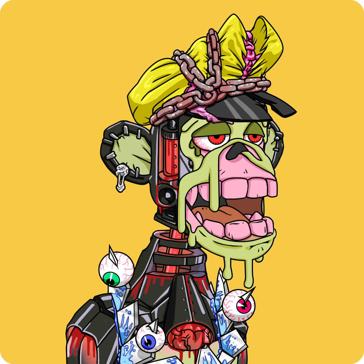 Yuga Labs - Mutant Ape Yacht Club - NFT # 4