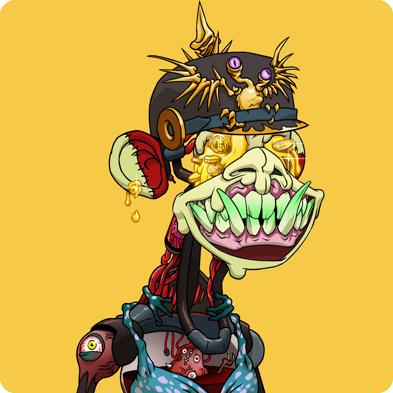 Yuga Labs - Mutant Ape Yacht Club - NFT # 12415