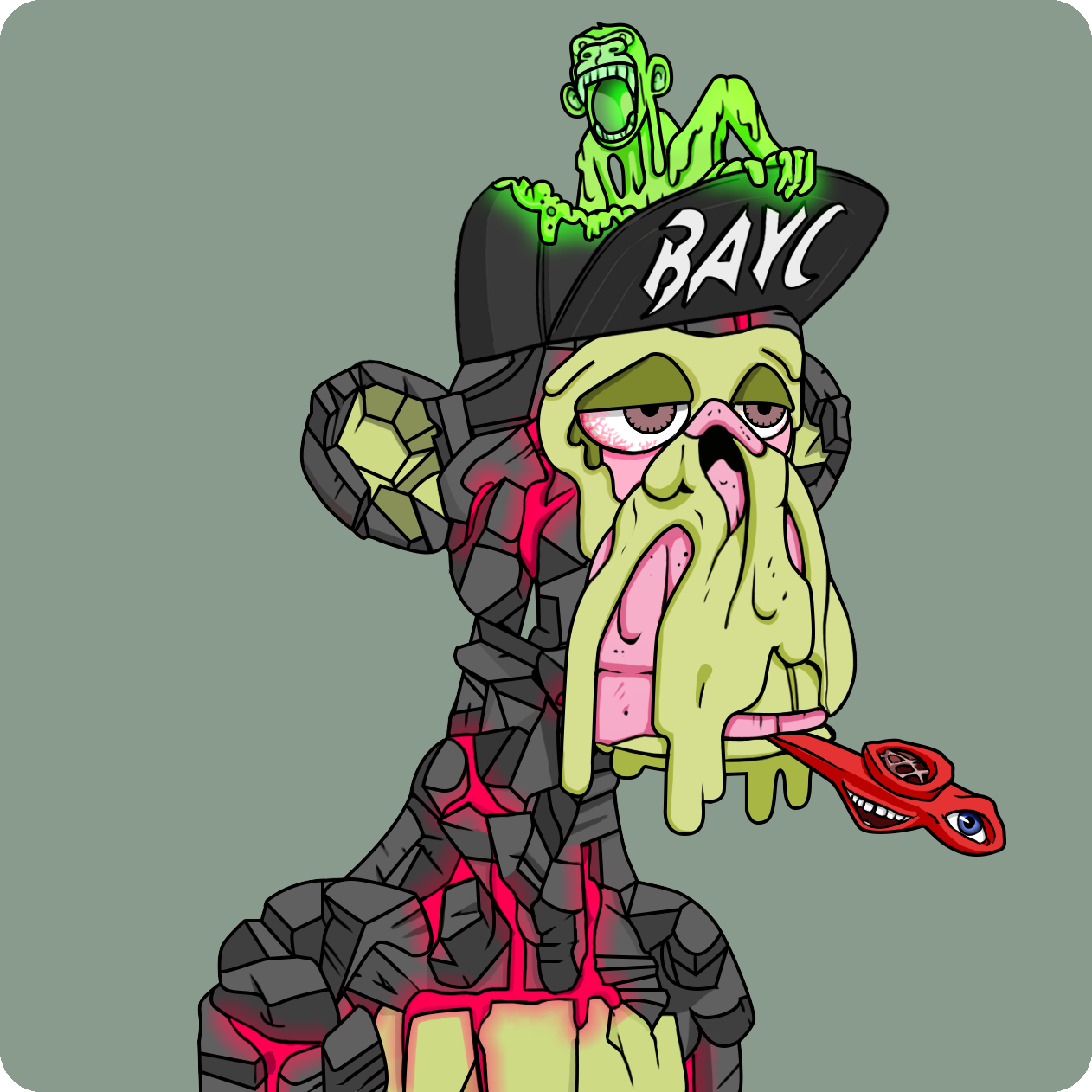 Yuga Labs - Mutant Ape Yacht Club - NFT # 28070