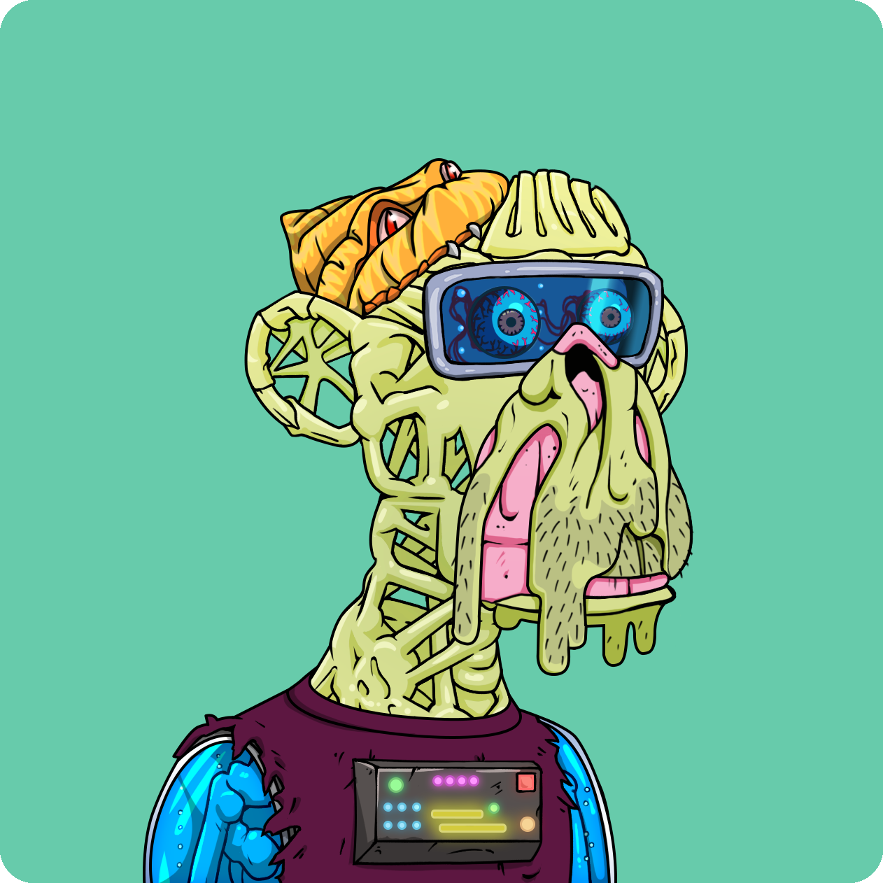 Yuga Labs - Mutant Ape Yacht Club - NFT # 2898