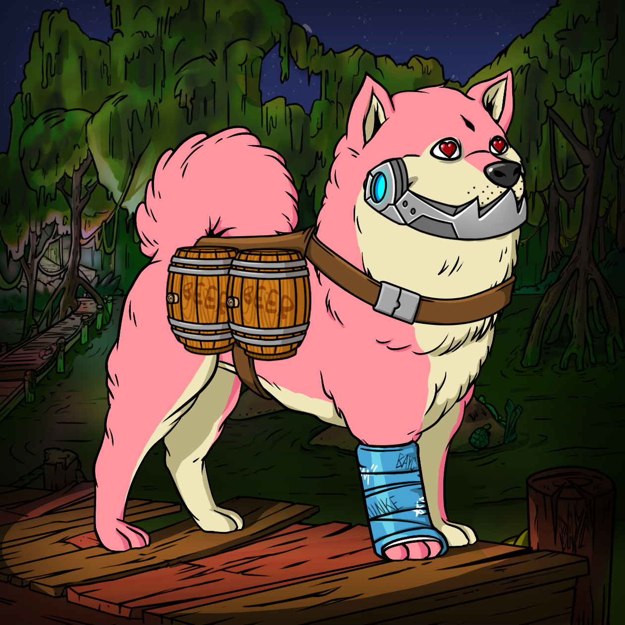 Yuga Labs - Bored Ape Kennel Club - NFT # 3822