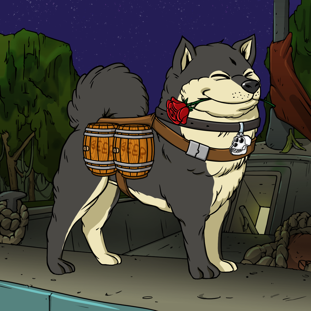 Yuga Labs - Bored Ape Kennel Club - NFT # 6242