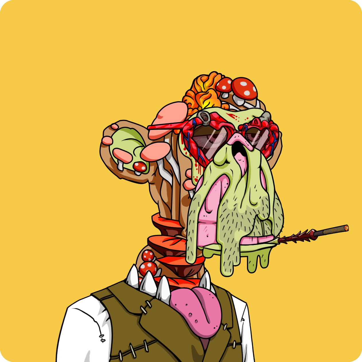 Yuga Labs - Mutant Ape Yacht Club - NFT # 3738