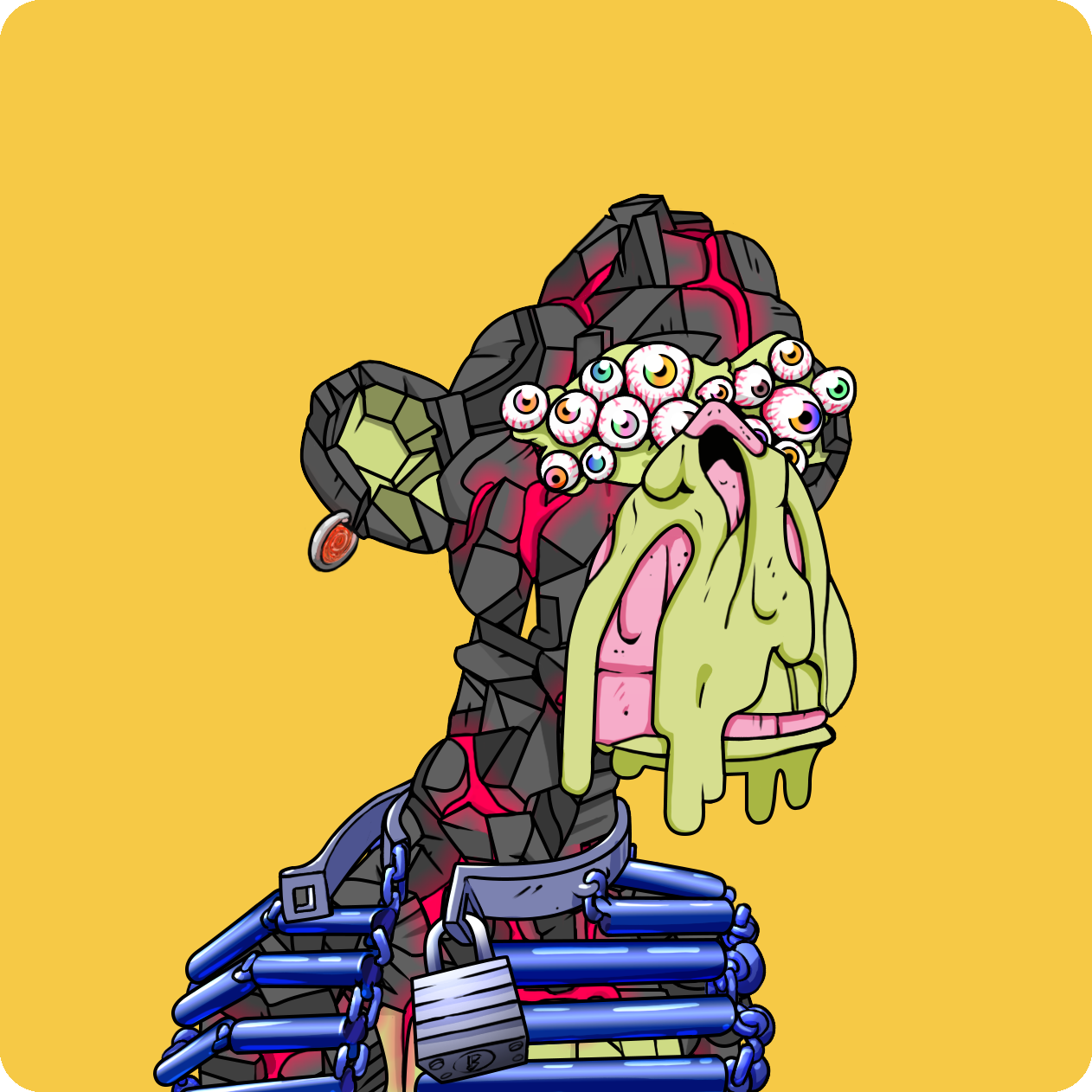 Yuga Labs - Mutant Ape Yacht Club - NFT # 4490