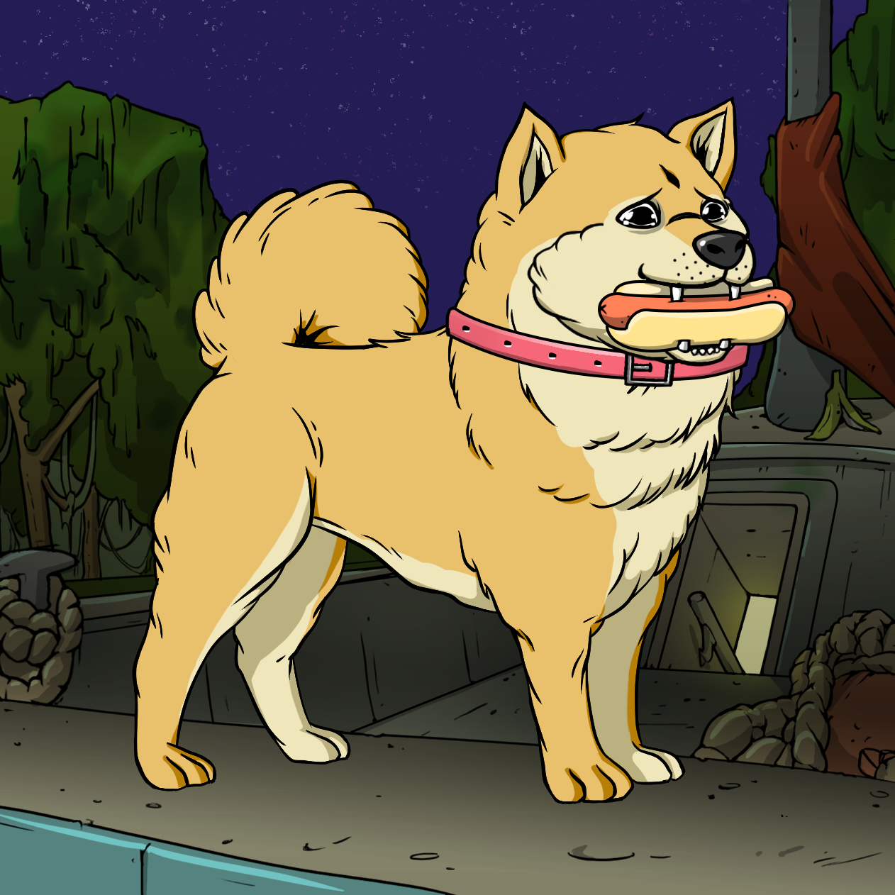 Yuga Labs - Bored Ape Kennel Club - NFT # 9885