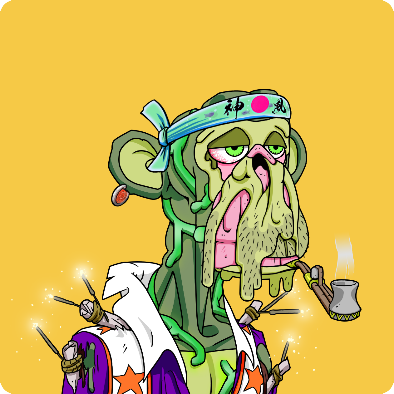 Yuga Labs - Mutant Ape Yacht Club - NFT # 16908