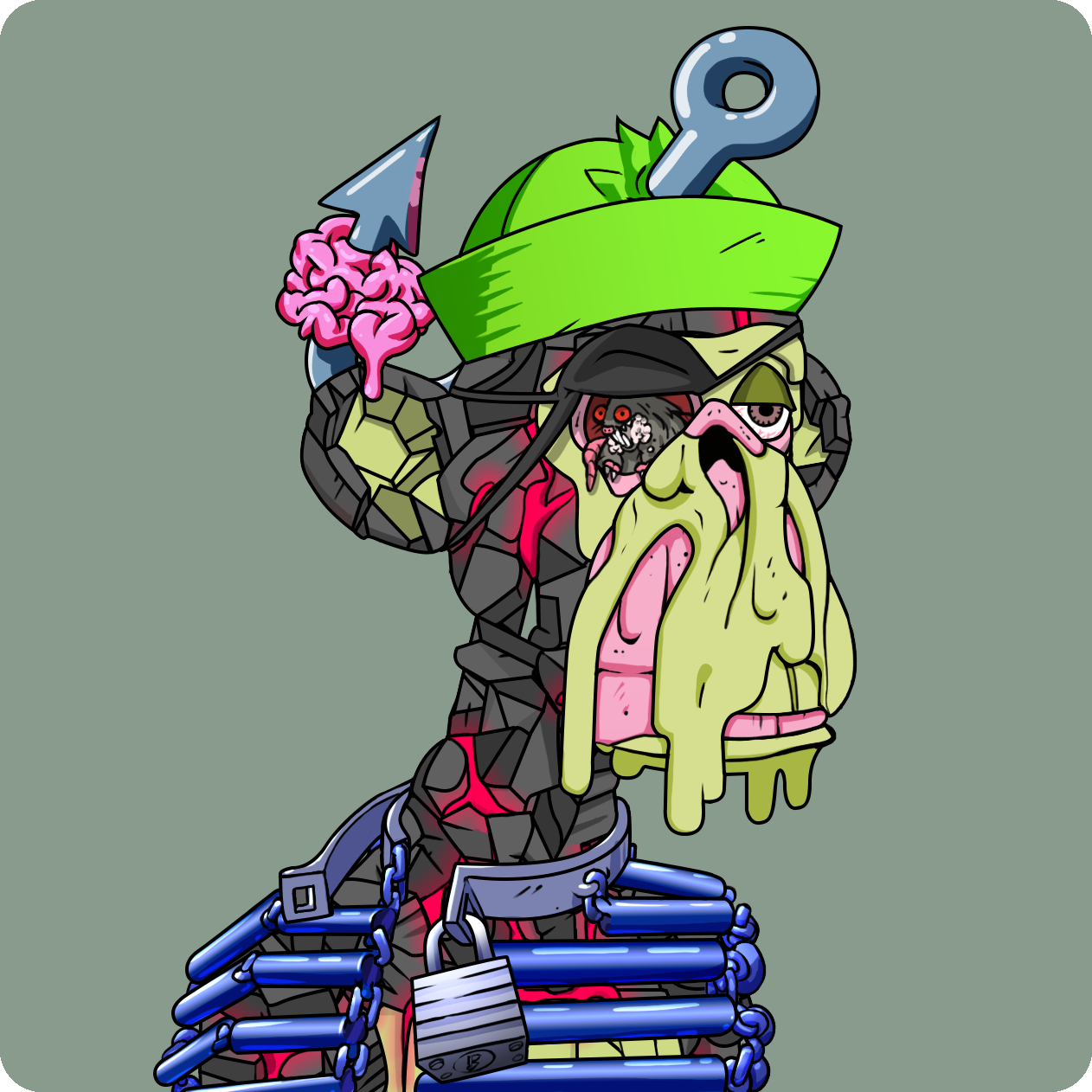 Yuga Labs - Mutant Ape Yacht Club - NFT # 2272