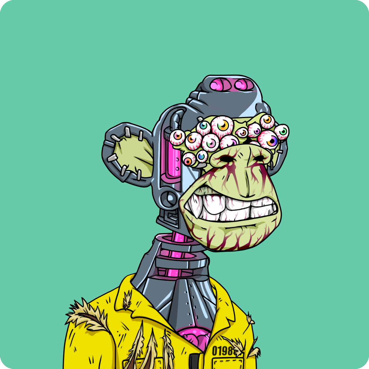 Yuga Labs - Mutant Ape Yacht Club - NFT # 757