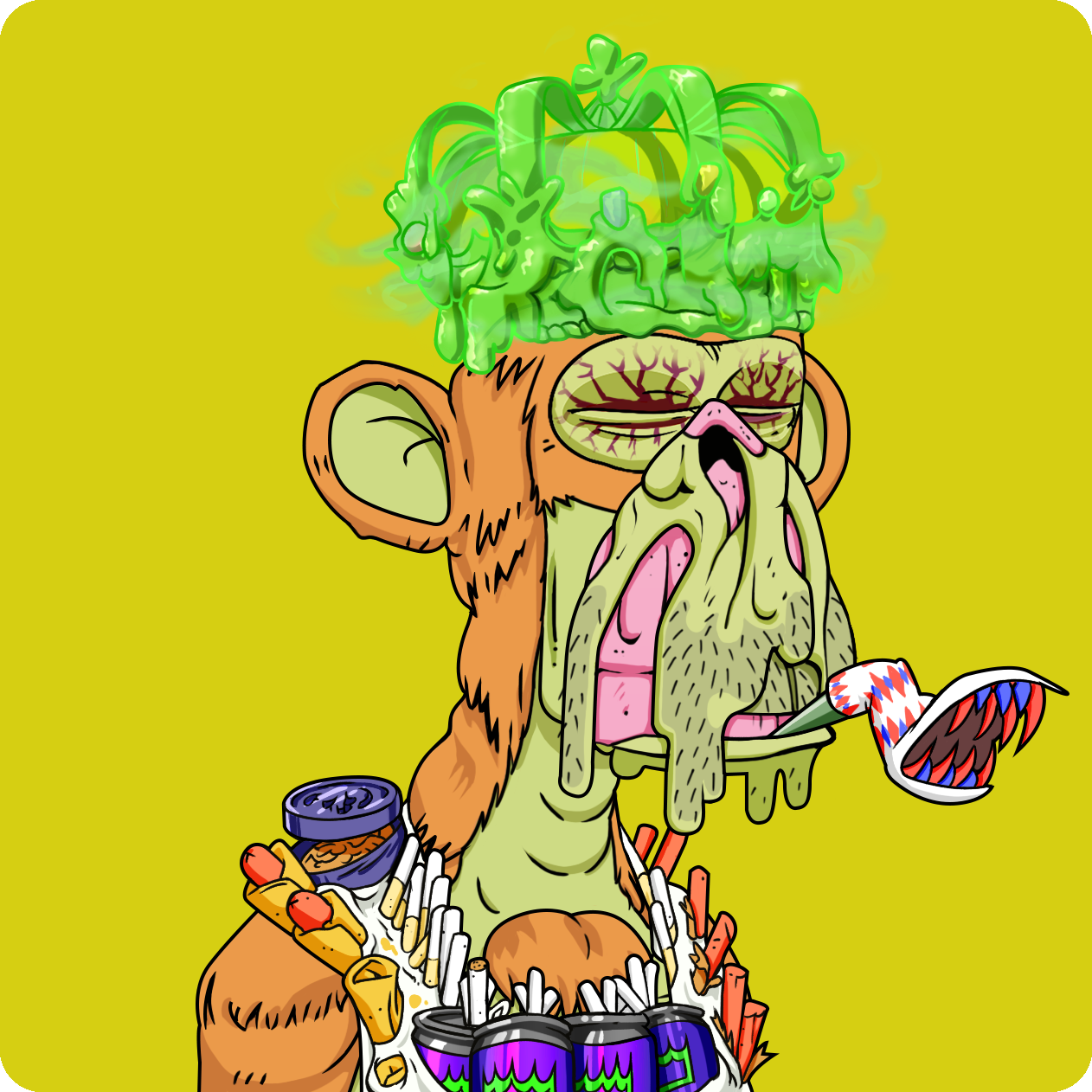 Yuga Labs - Mutant Ape Yacht Club - NFT # 2589