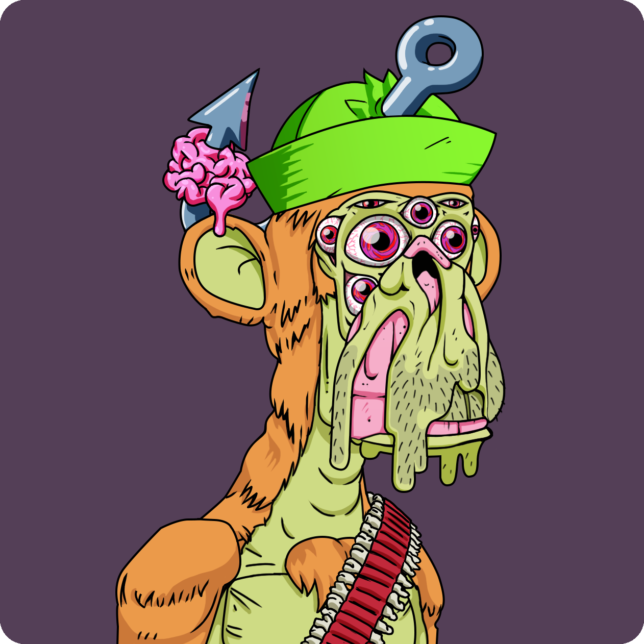 Yuga Labs - Mutant Ape Yacht Club - NFT # 18178