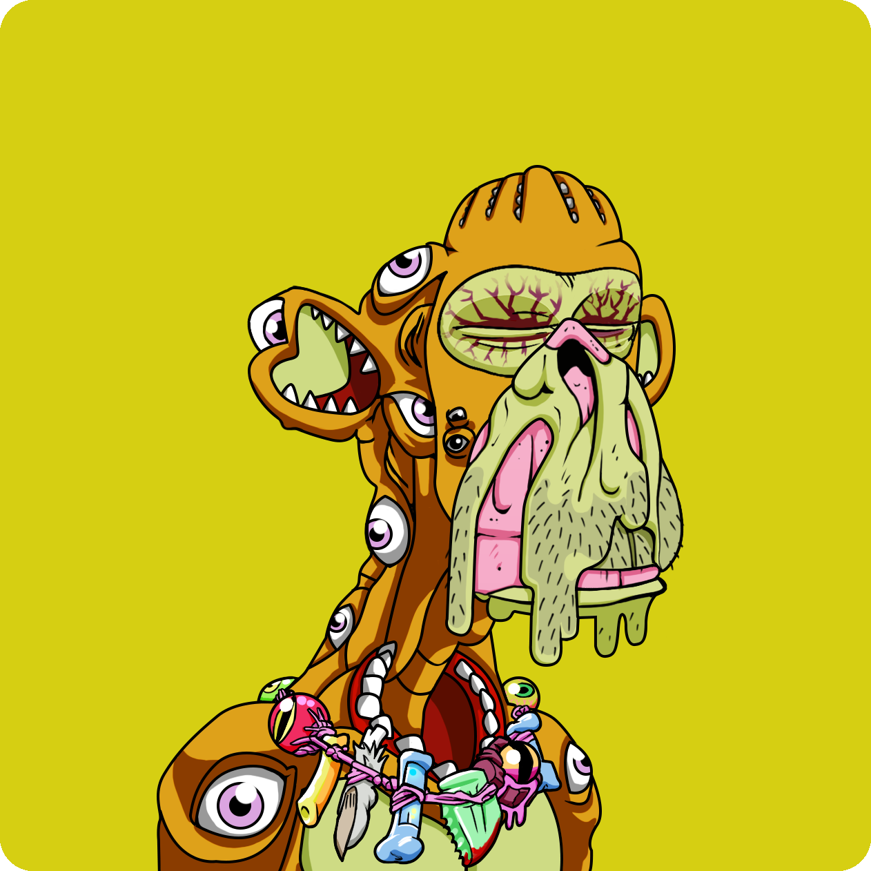 Yuga Labs - Mutant Ape Yacht Club - NFT # 2546