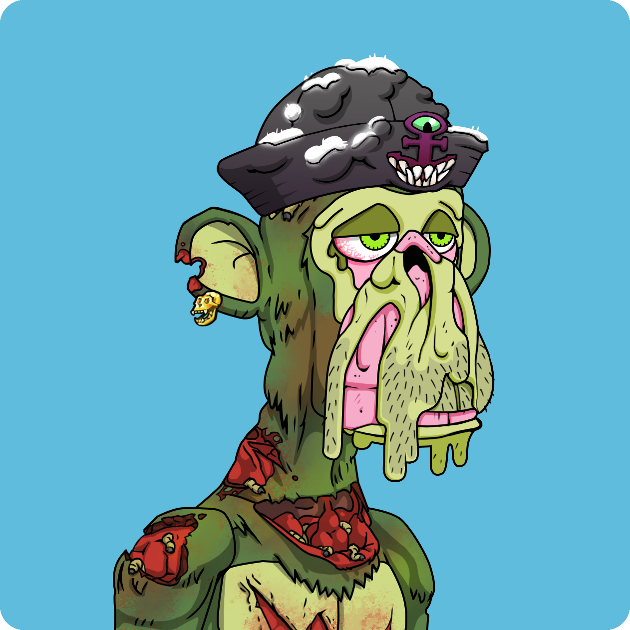 Yuga Labs - Mutant Ape Yacht Club - NFT # 19500