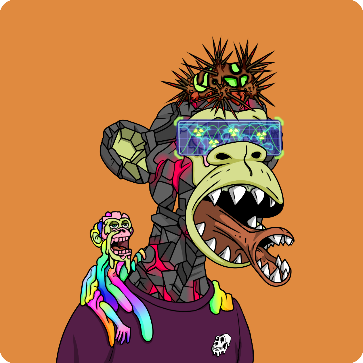 Yuga Labs - Mutant Ape Yacht Club - NFT # 25836