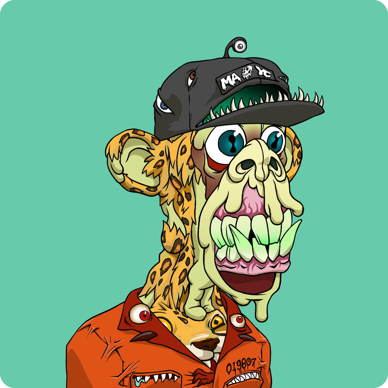 Yuga Labs - Mutant Ape Yacht Club - NFT # 9511