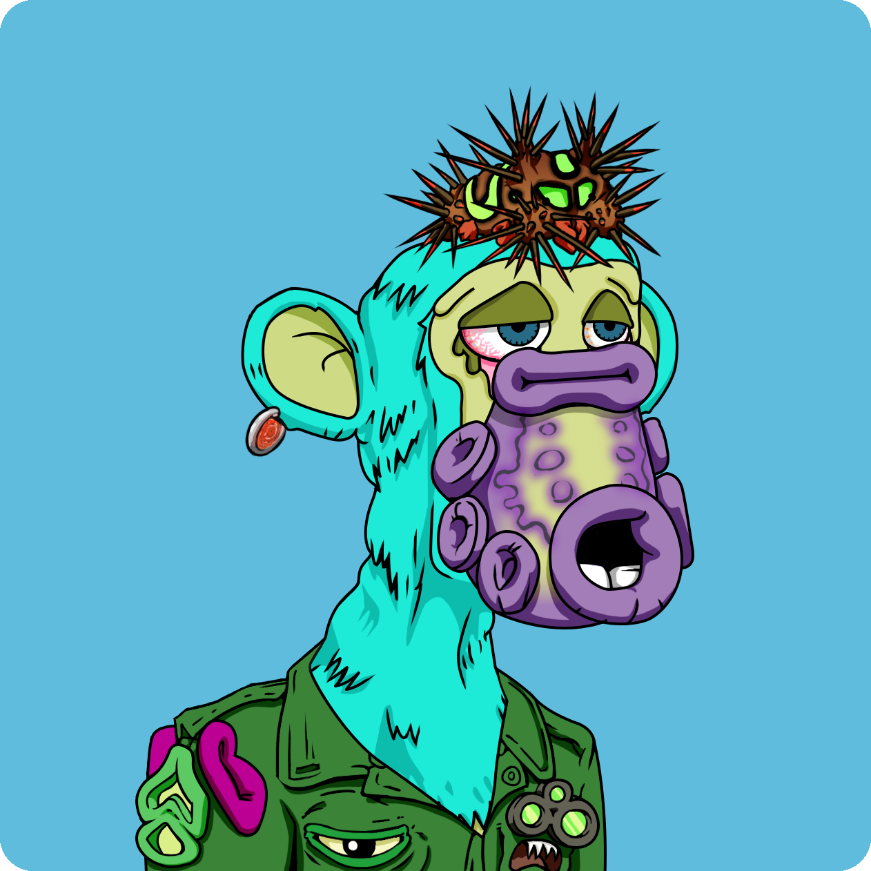 Yuga Labs - Mutant Ape Yacht Club - NFT # 12224