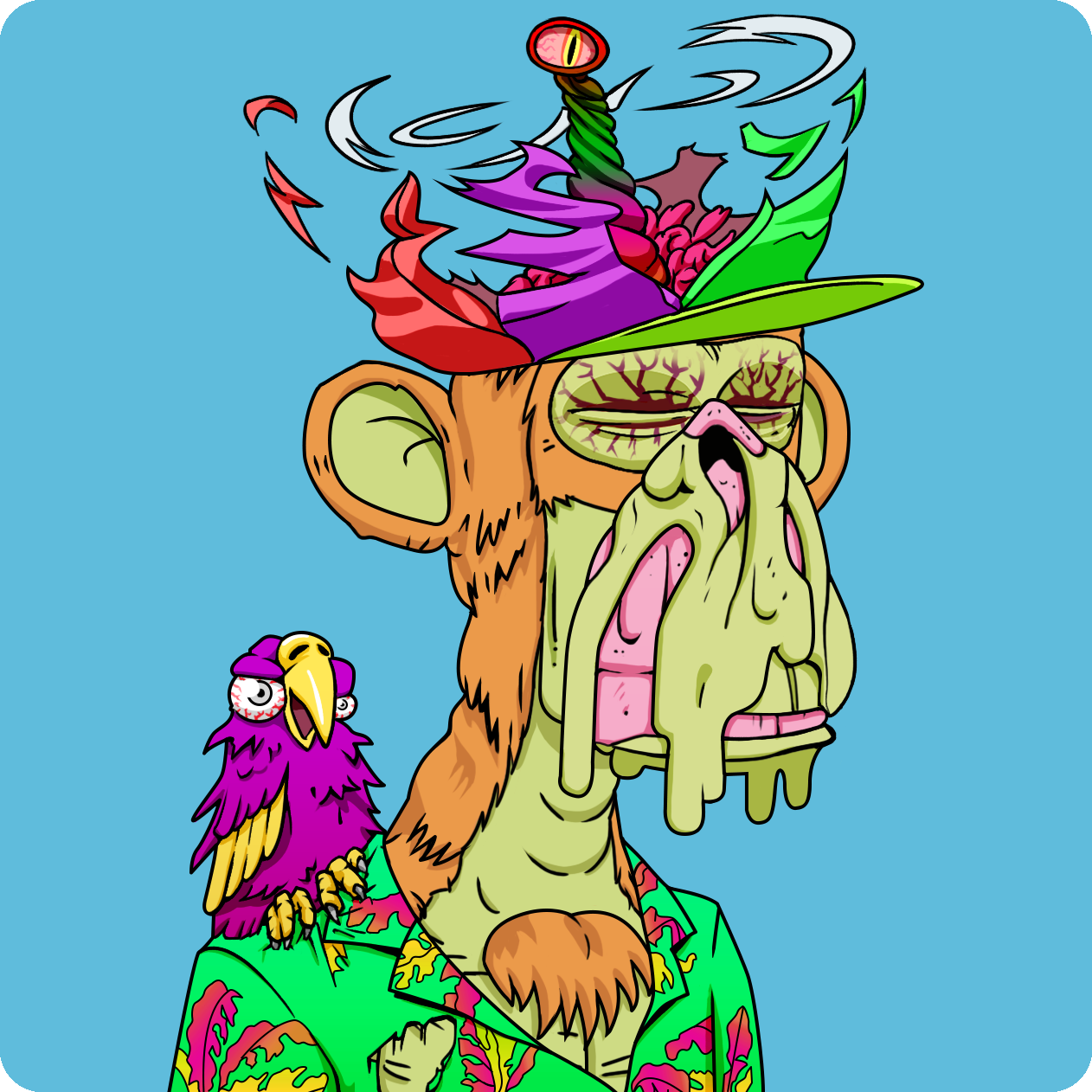 Yuga Labs - Mutant Ape Yacht Club - NFT # 23818