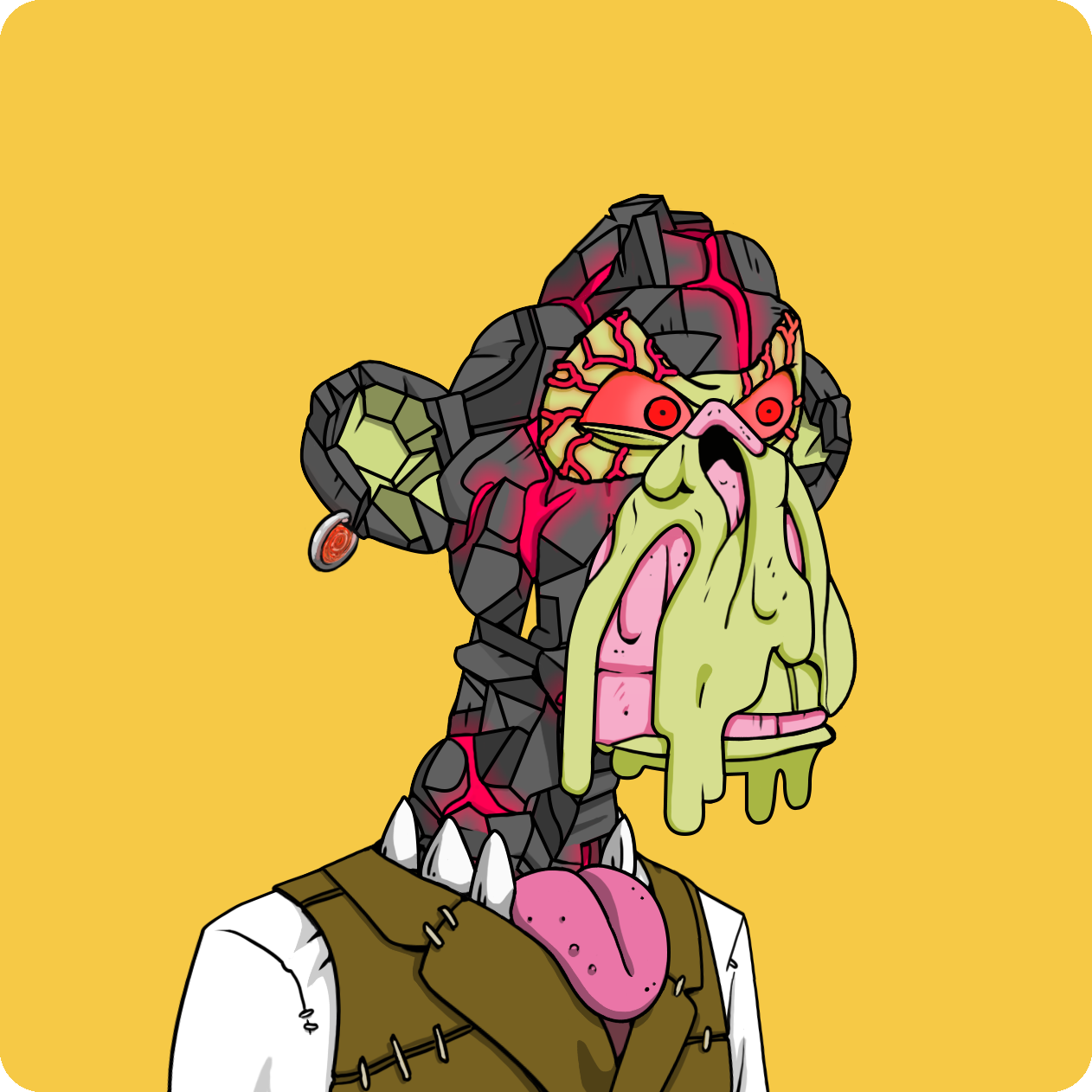 Yuga Labs - Mutant Ape Yacht Club - NFT # 1543