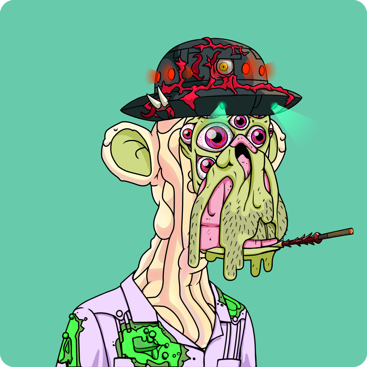 Yuga Labs - Mutant Ape Yacht Club - NFT # 9750