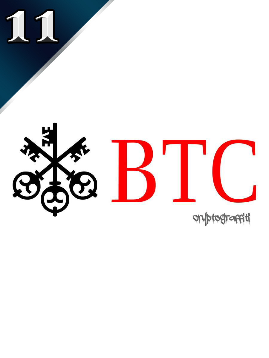 Curio Cards - Curio Cards - BTC Keys - NFT # 11