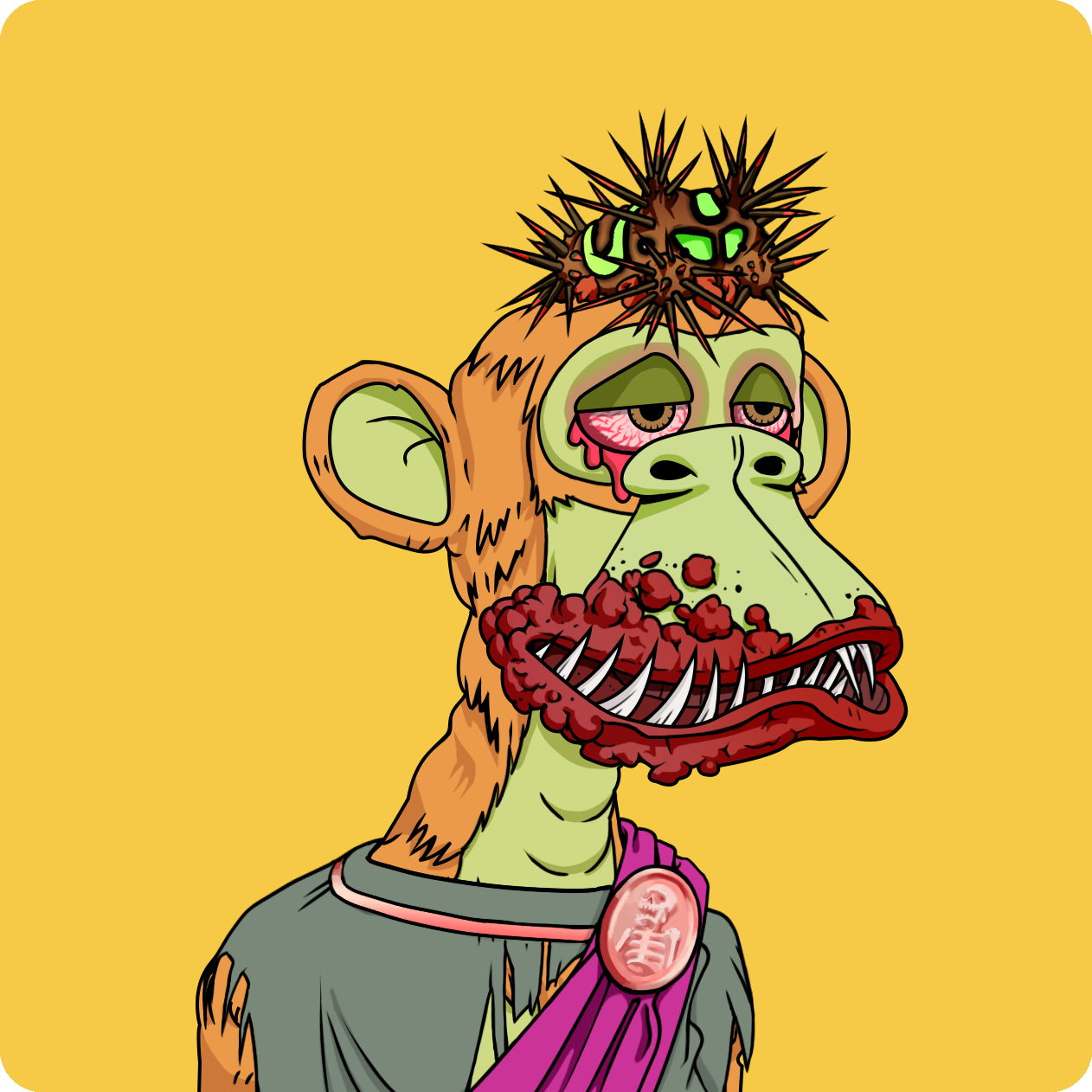 Yuga Labs - Mutant Ape Yacht Club - NFT # 6116