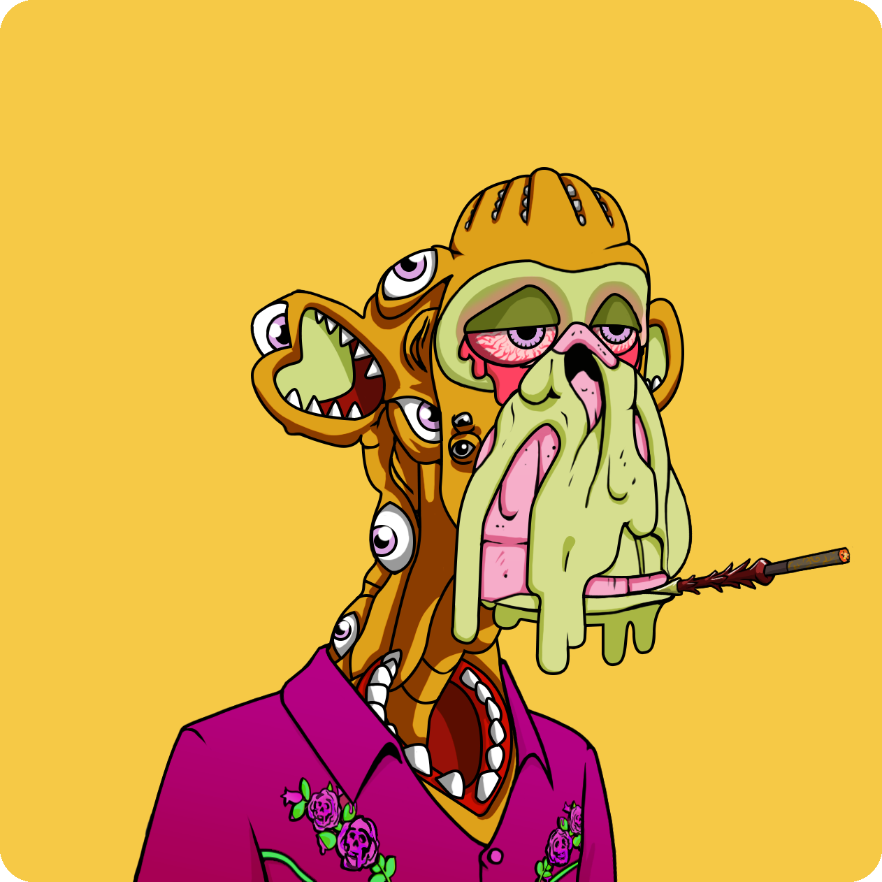 Yuga Labs - Mutant Ape Yacht Club - NFT # 21764