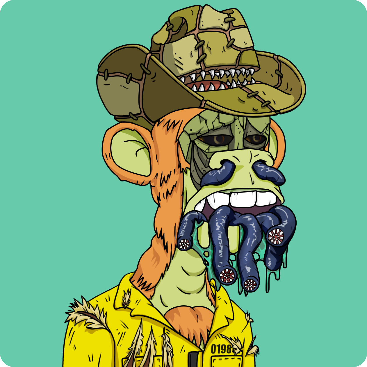 Yuga Labs - Mutant Ape Yacht Club - NFT # 14608