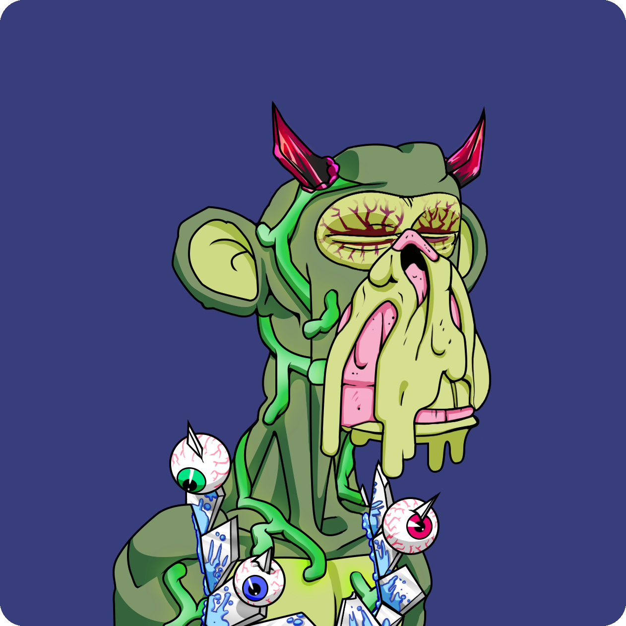 Yuga Labs - Mutant Ape Yacht Club - NFT # 10652