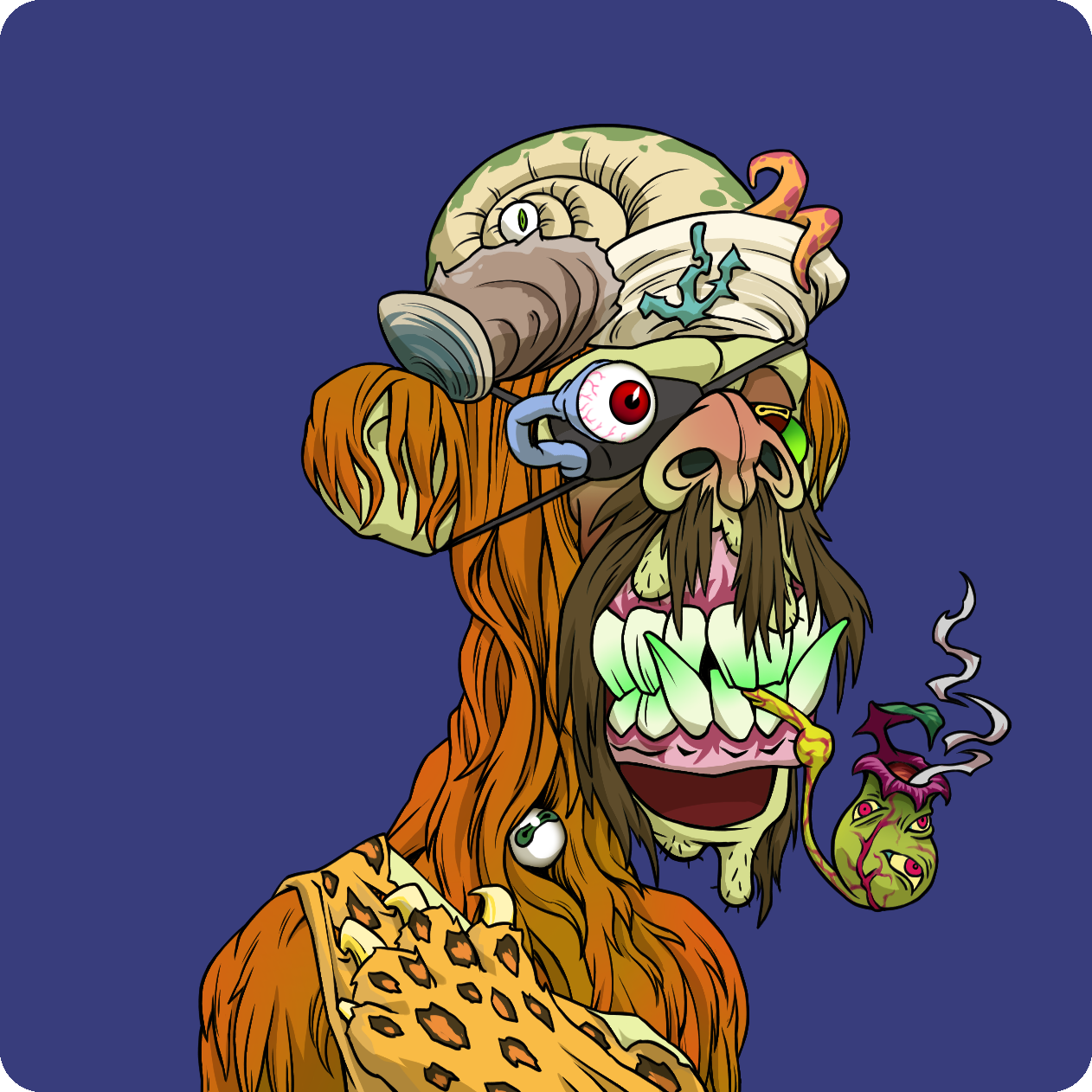 Yuga Labs - Mutant Ape Yacht Club - NFT # 2790