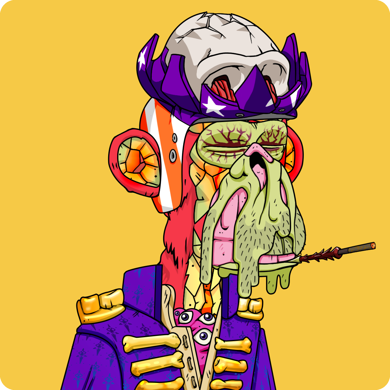 Yuga Labs - Mutant Ape Yacht Club - NFT # 12284