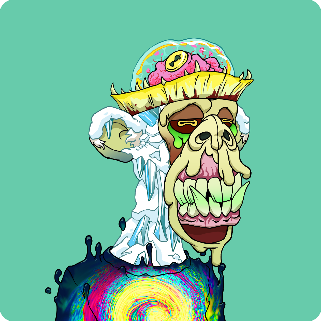 Yuga Labs - Mutant Ape Yacht Club - NFT # 8266