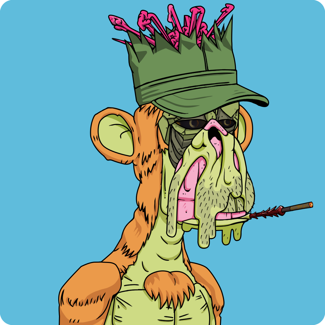 Yuga Labs - Mutant Ape Yacht Club - NFT # 3891