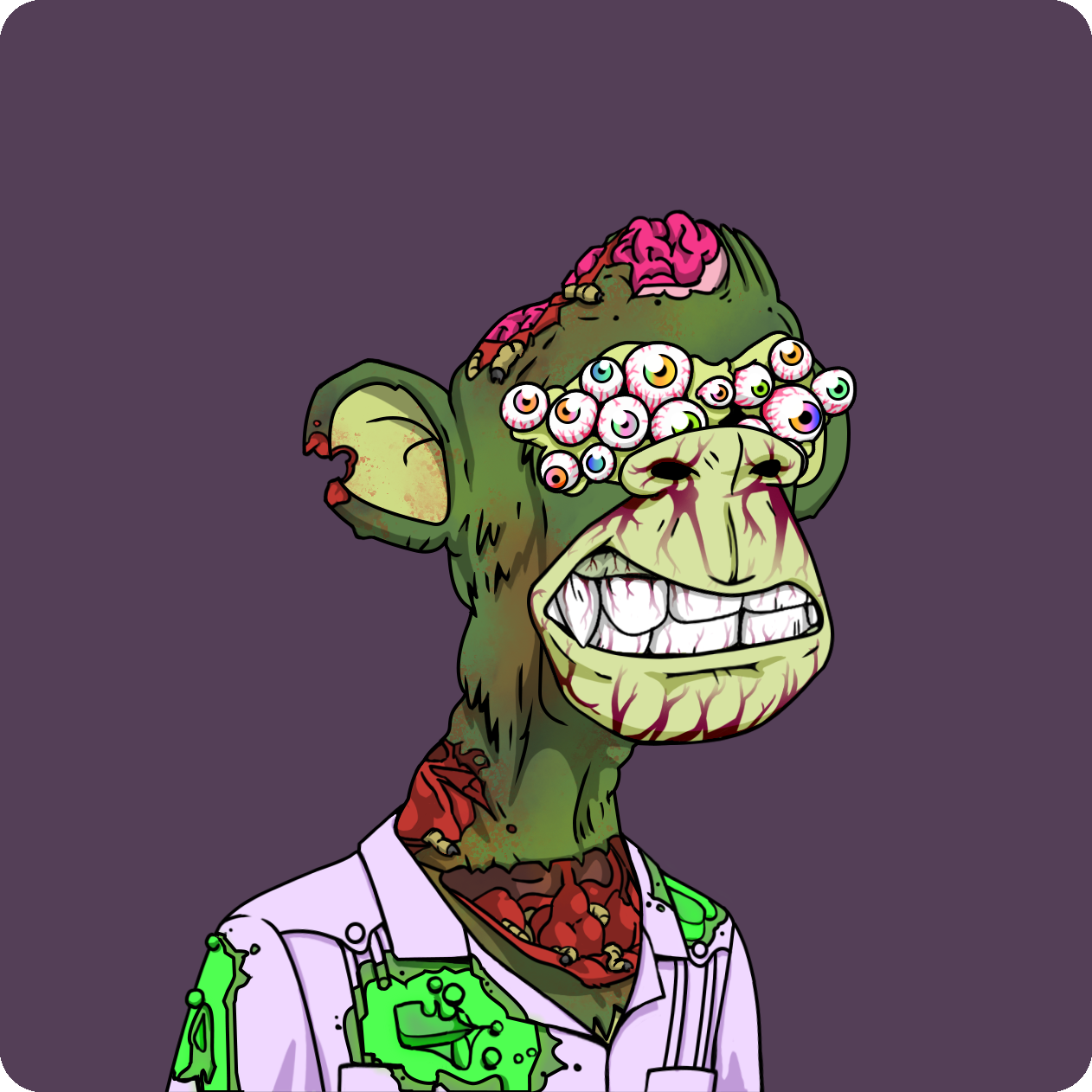 Yuga Labs - Mutant Ape Yacht Club - NFT # 15048