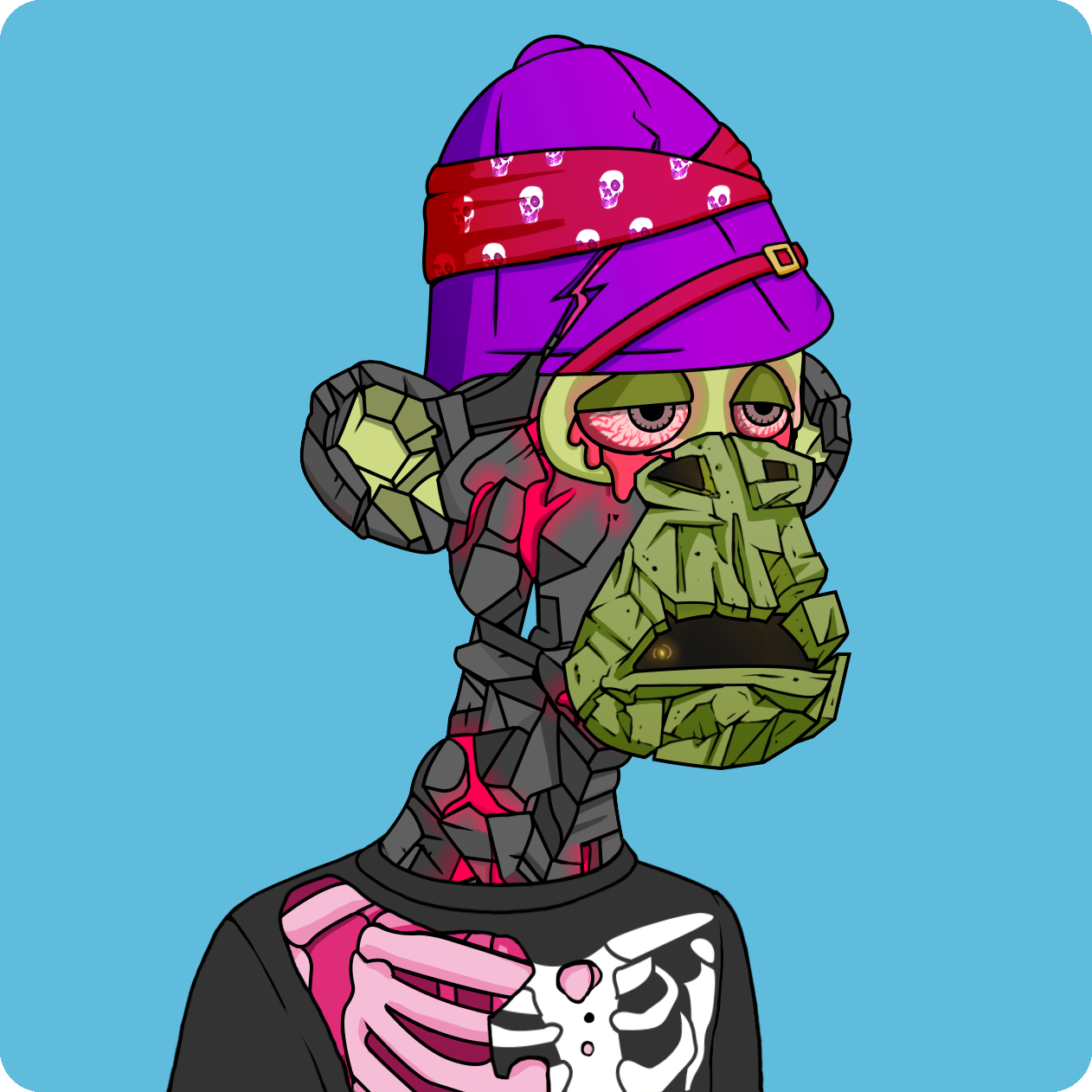 Yuga Labs - Mutant Ape Yacht Club - NFT # 7233